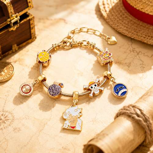 Pulsera de dijes inspirada en anime